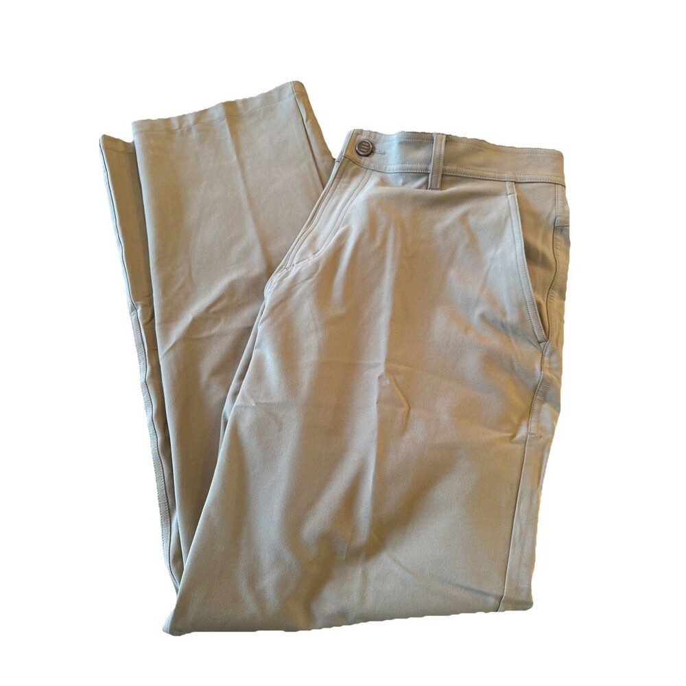 Free Fly Mens Nomad‎ Performance Pants Sz.38x32/Beige/Chino/RN#156039
